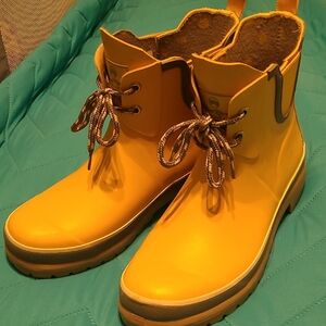 Sunny Yellow Women's Rain Boots